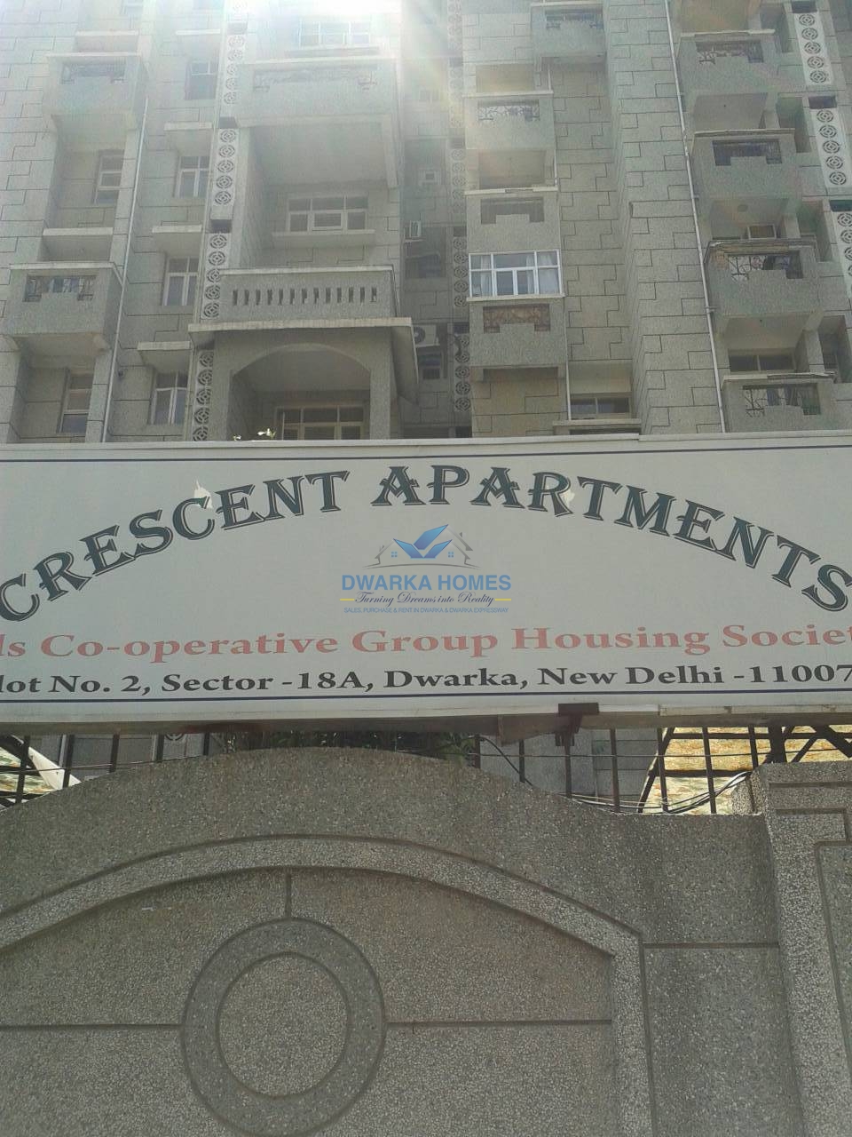 Sector 18, plot 2, Crescent Apartment (Nistads)